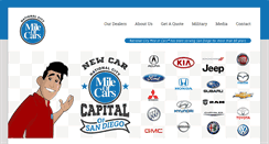 Desktop Screenshot of mileofcars.com